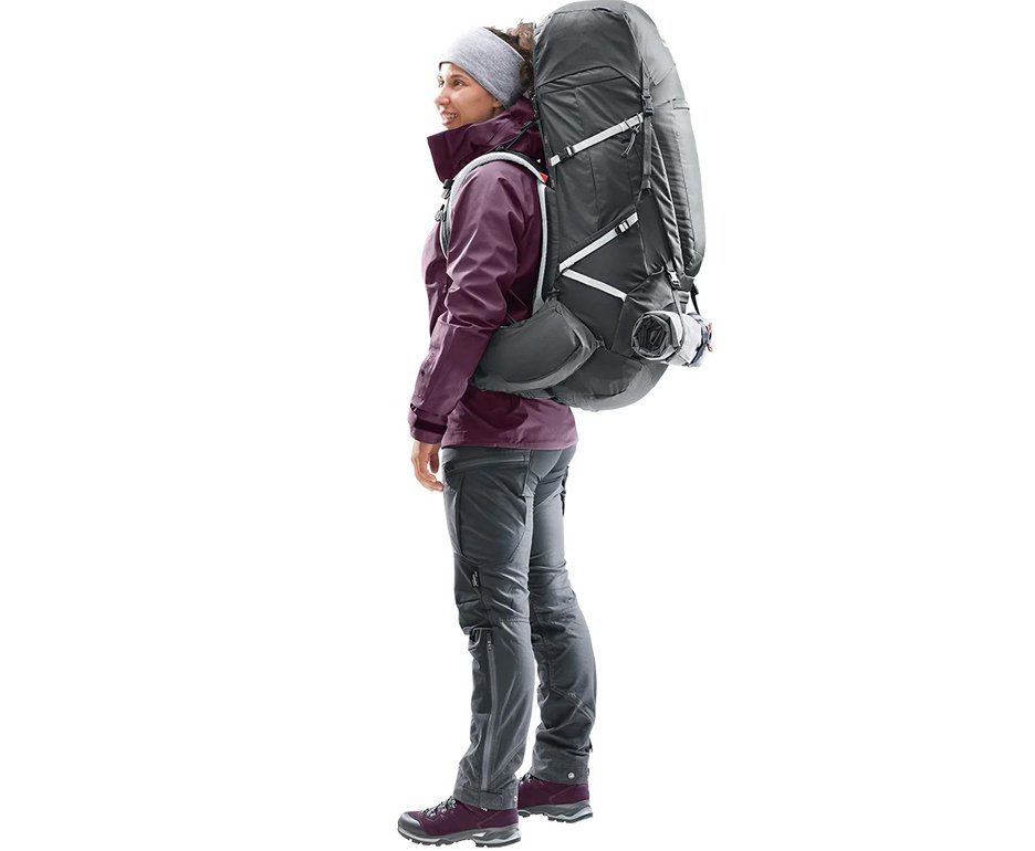 Mochila Deuter para Trekking Aircontact Pro 65+10 SL - Cinza