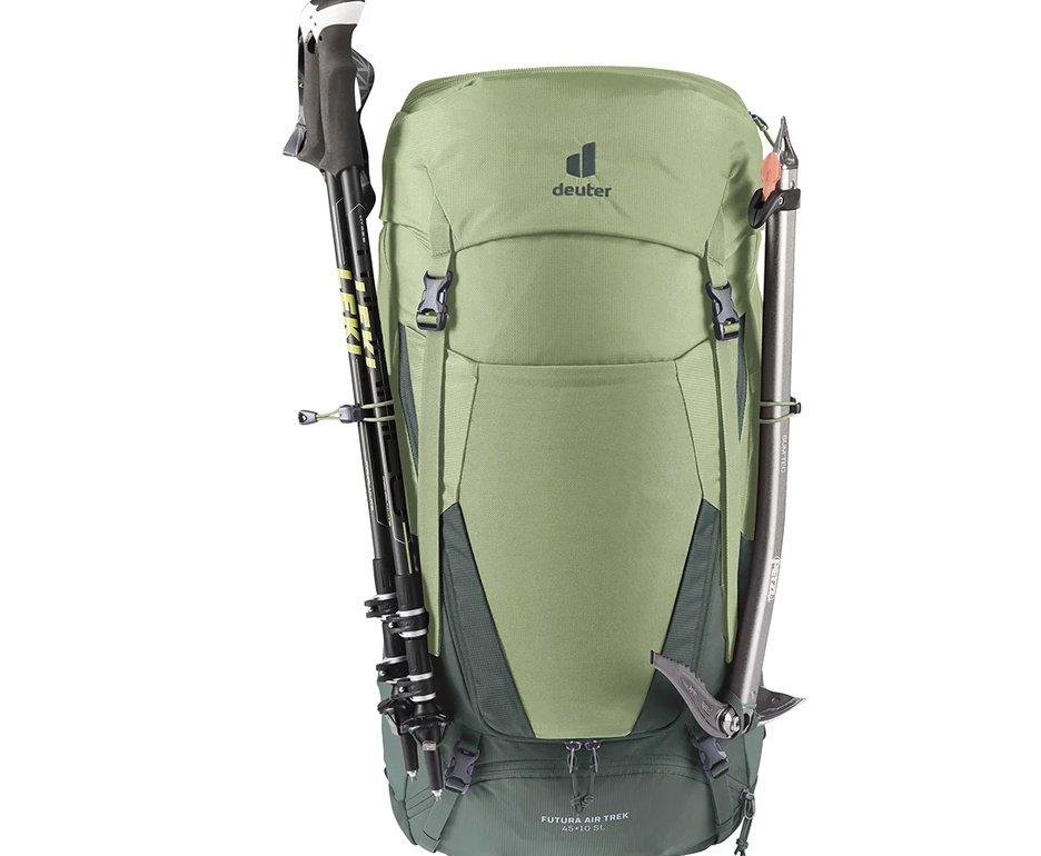 Mochila Deuter Futura Air Trek 45+10 SL New Verde