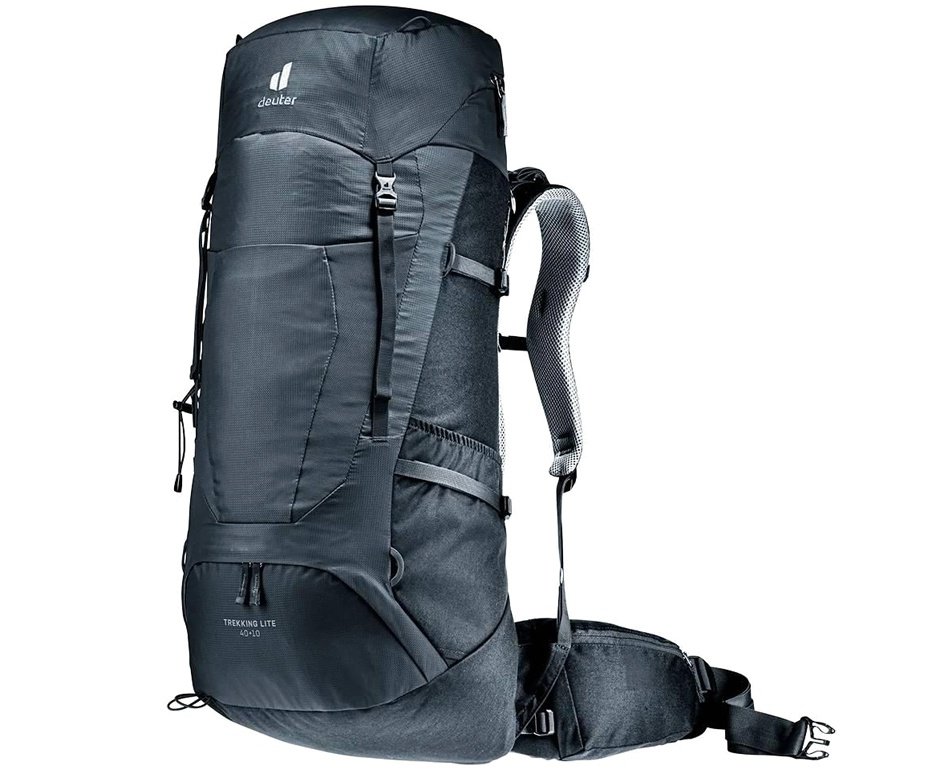 Mochila Deuter Trekking Lite 40 + 10 - Preto