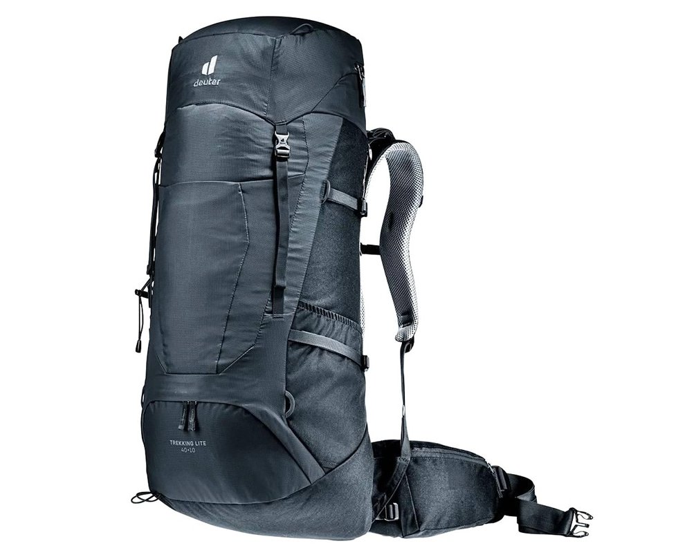 Mochila Deuter Trekking Lite 40 + 10 - Preto