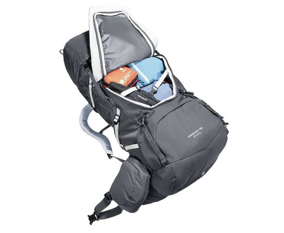 Mochila Deuter Aircontact Core 55+10 SL 2026 - Cinza