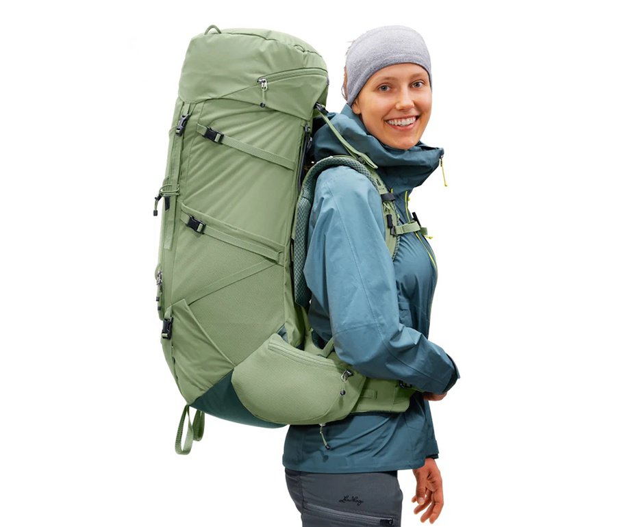 Mochila Deuter Aircontact Core 55+10 SL 2026 - Verde