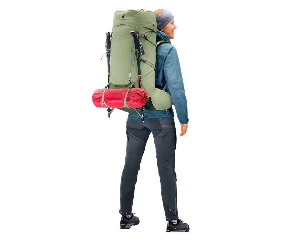 Mochila Deuter Aircontact Core 55+10 SL 2026 - Verde