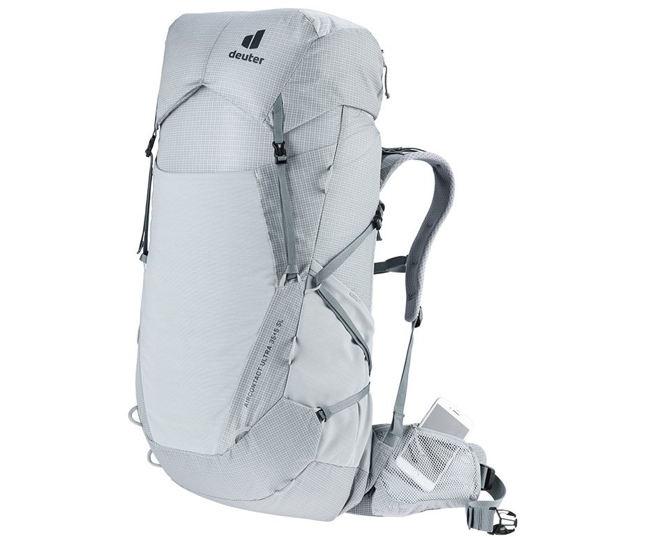 Mochila Deuter Aircontact Ultra 35+5 SL - Cinza