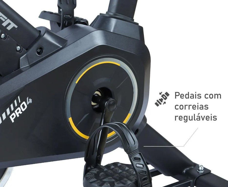 Bicicleta Ergométrica Spinning Cbtfit Roda De Inércia 4kg
