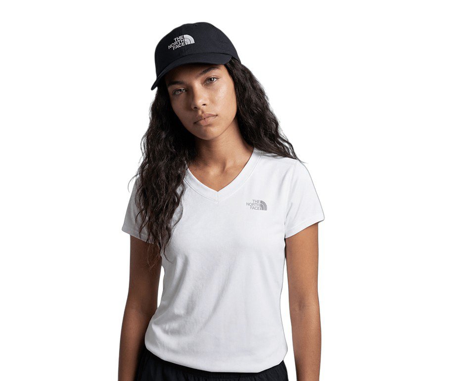 Camiseta Feminino Adulto W Hyper Tee S/S V Neck A048N FN4 M - The North Face