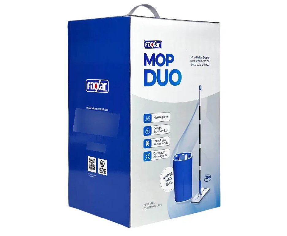 Mop - Duo Fixxar (Balde Duplo / Mop)