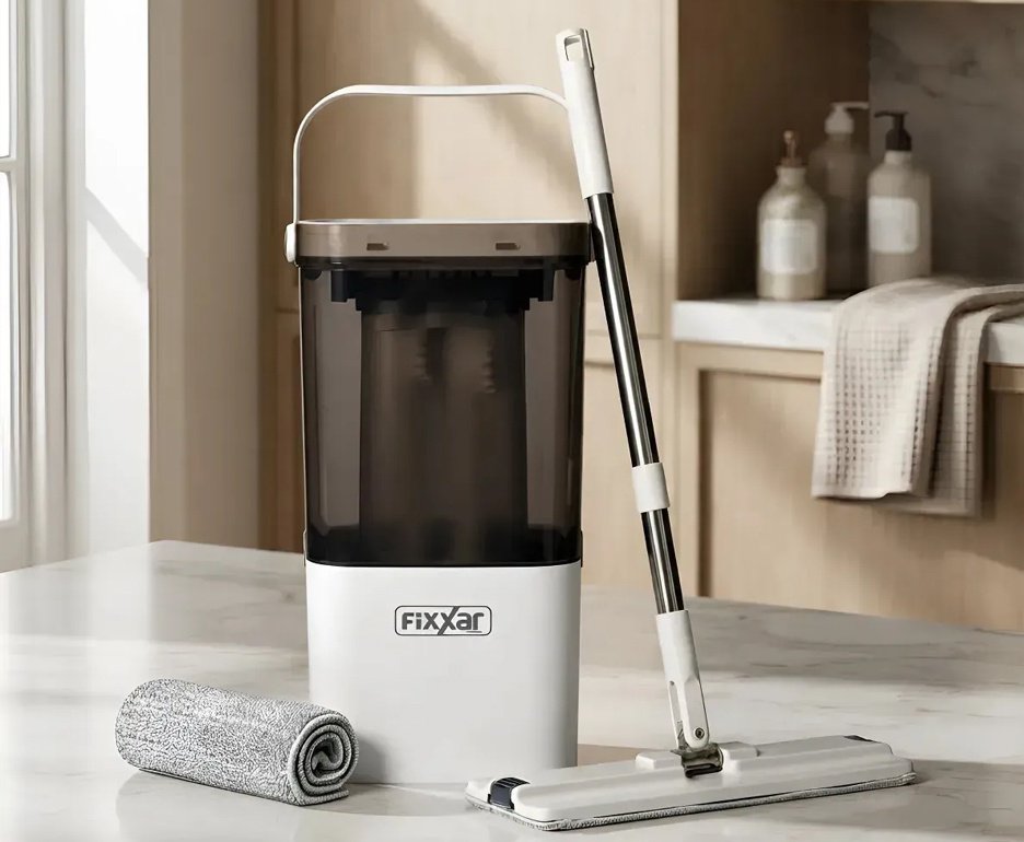 Mop Profissional Fixxar - Separação De Água Suja + Refis