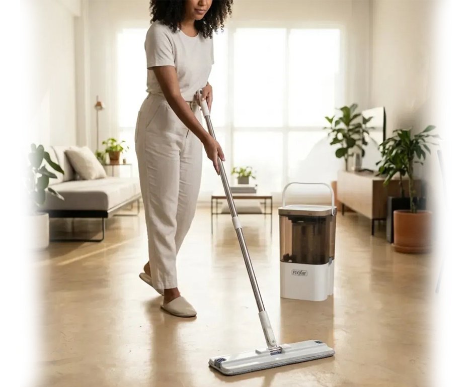 Mop Profissional Fixxar - Separação De Água Suja + Refis