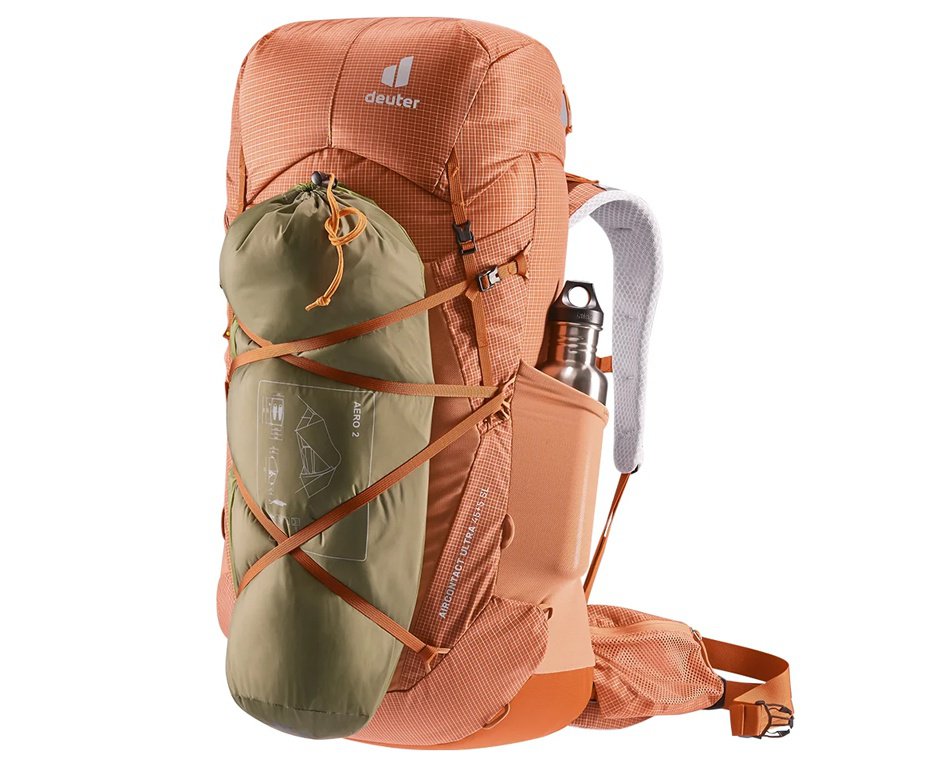 Mochila Deuter Aircontact Ultra 45+5 SL - Laranja