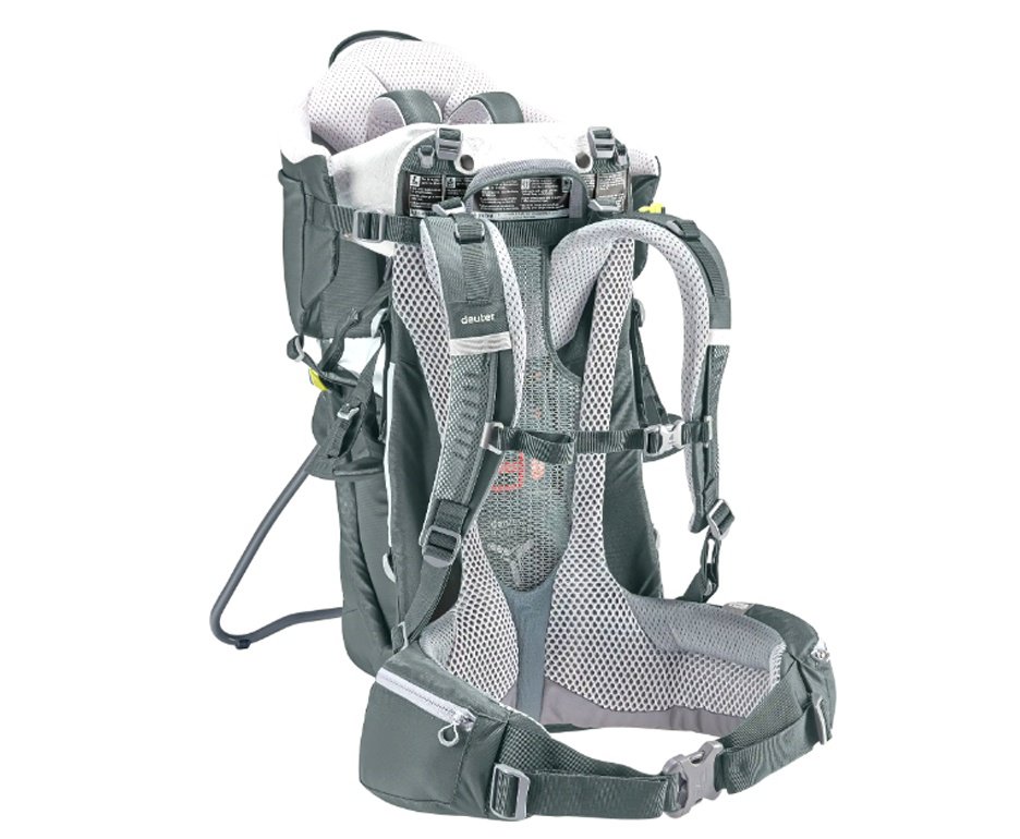 Mochila Deuter Kid Comfort Active New 22 kg - Cinza
