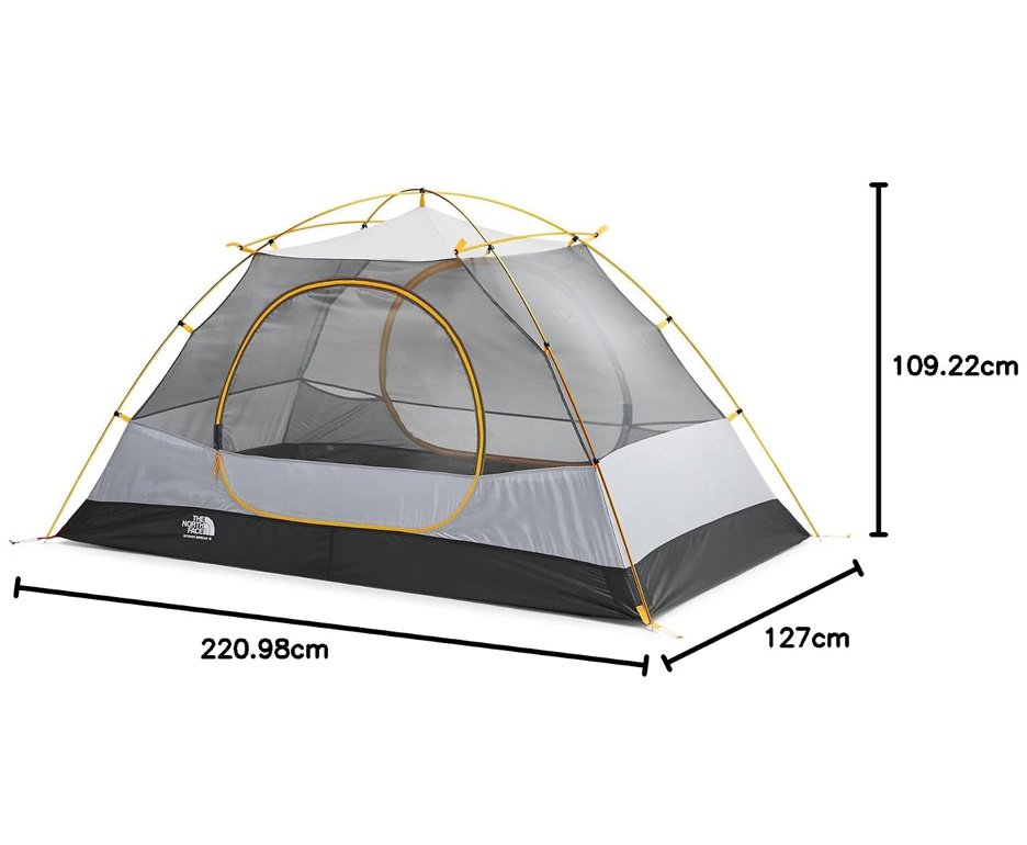 Barraca The North Face Stormbreak 2 - Amarela/Cinza