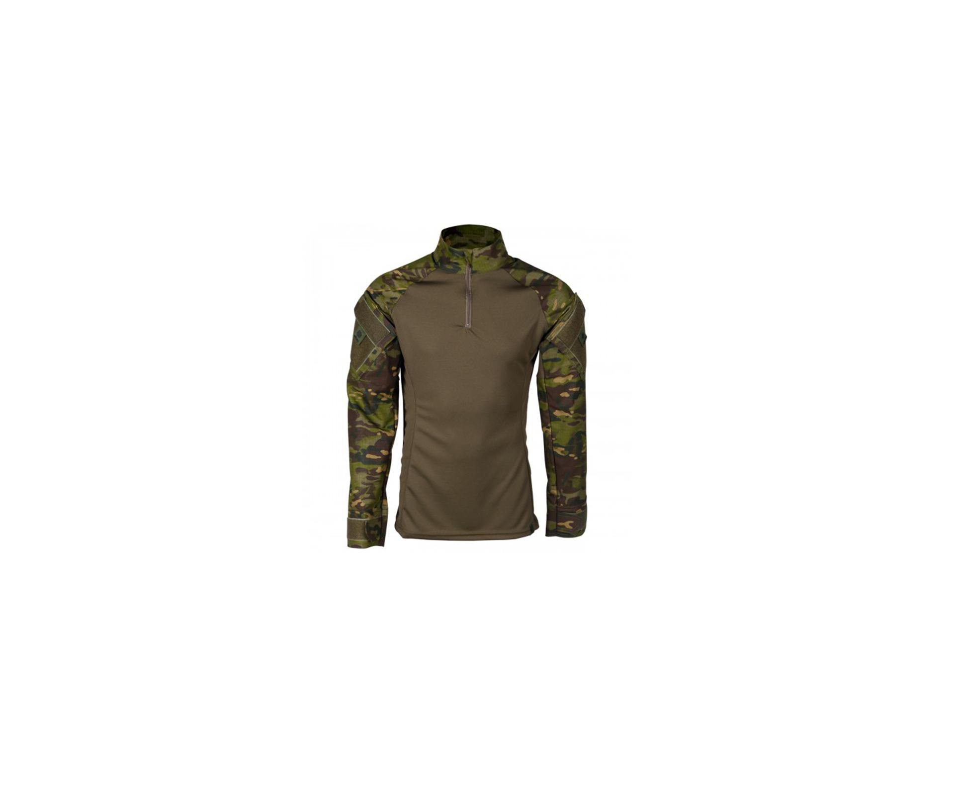 Camisa Combat Shirt Steel Camuflado Tropic - P