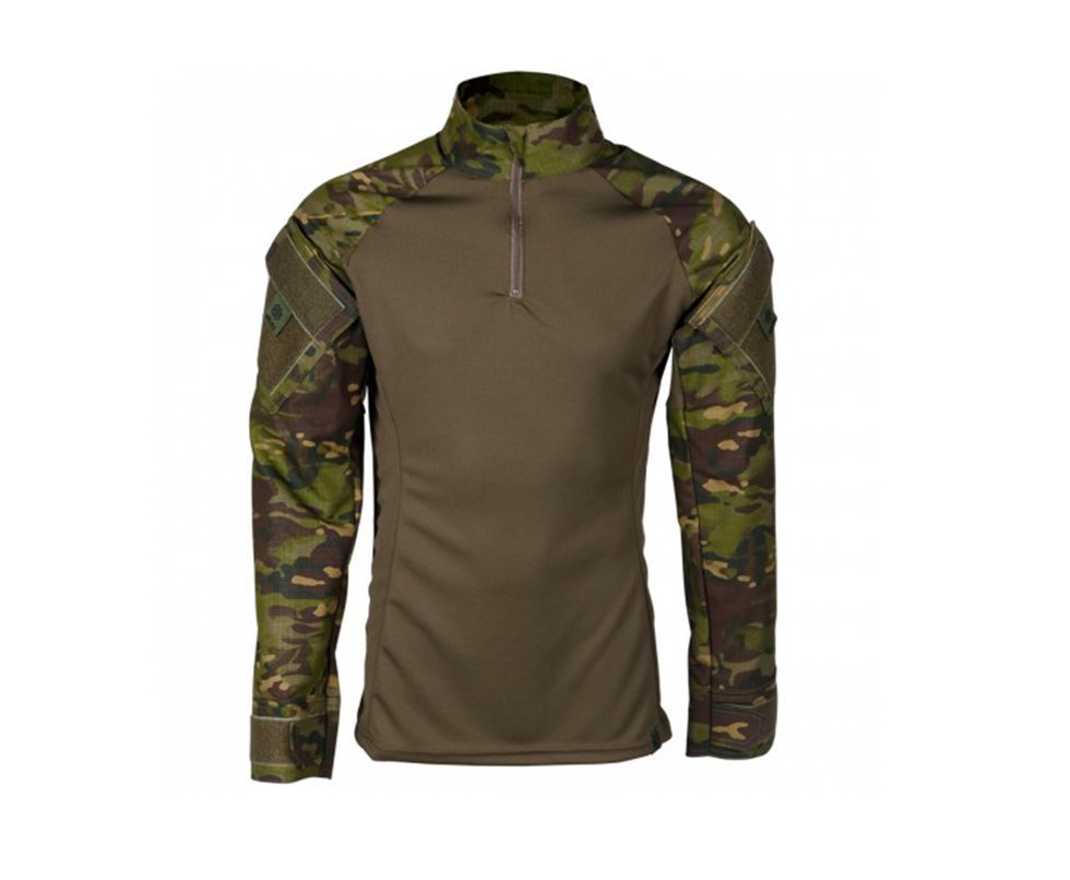 Camisa Combat Shirt Steel Camuflado Tropic