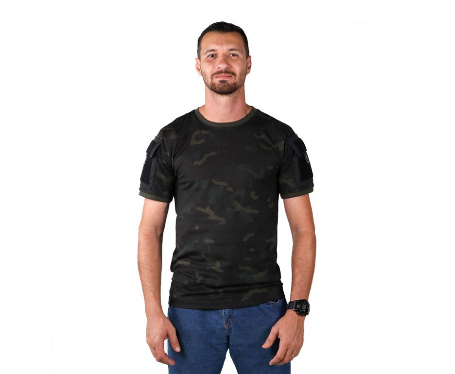 Camiseta Ranger Multicam Black - Belica