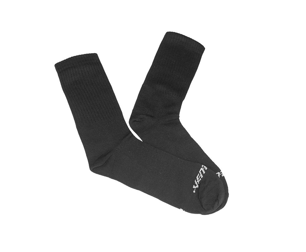Meia Cano Super Longo Sem Costura - Preto - Vento
