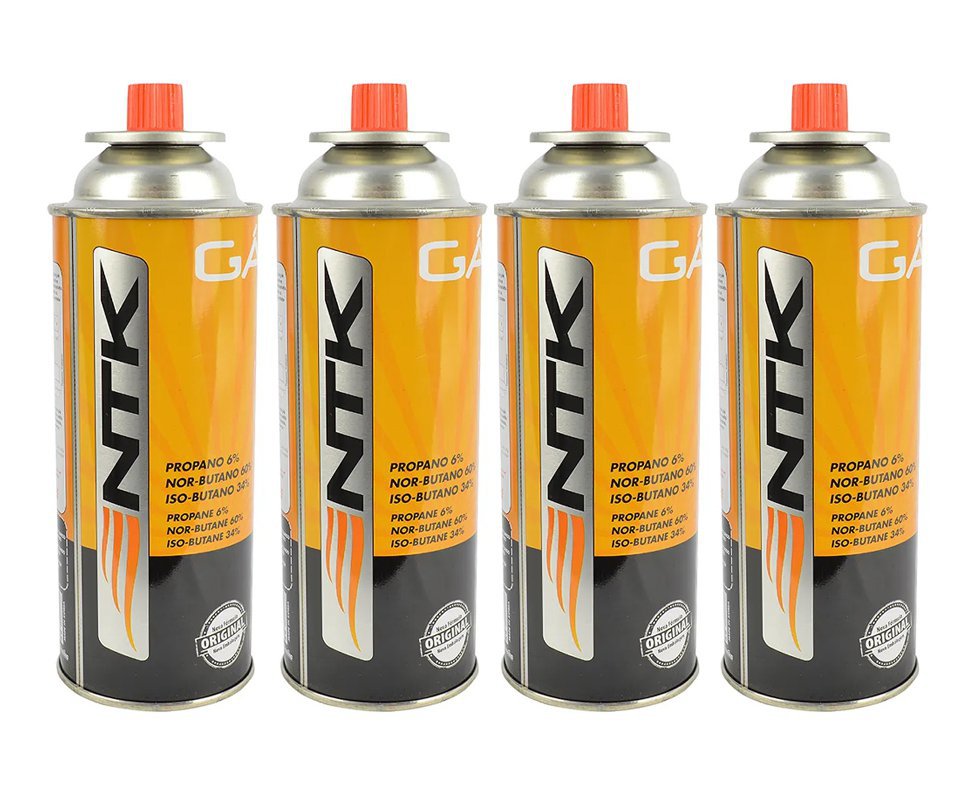 Refil Gas Para Fogareiro Campgas Com 4 Und - Nautika