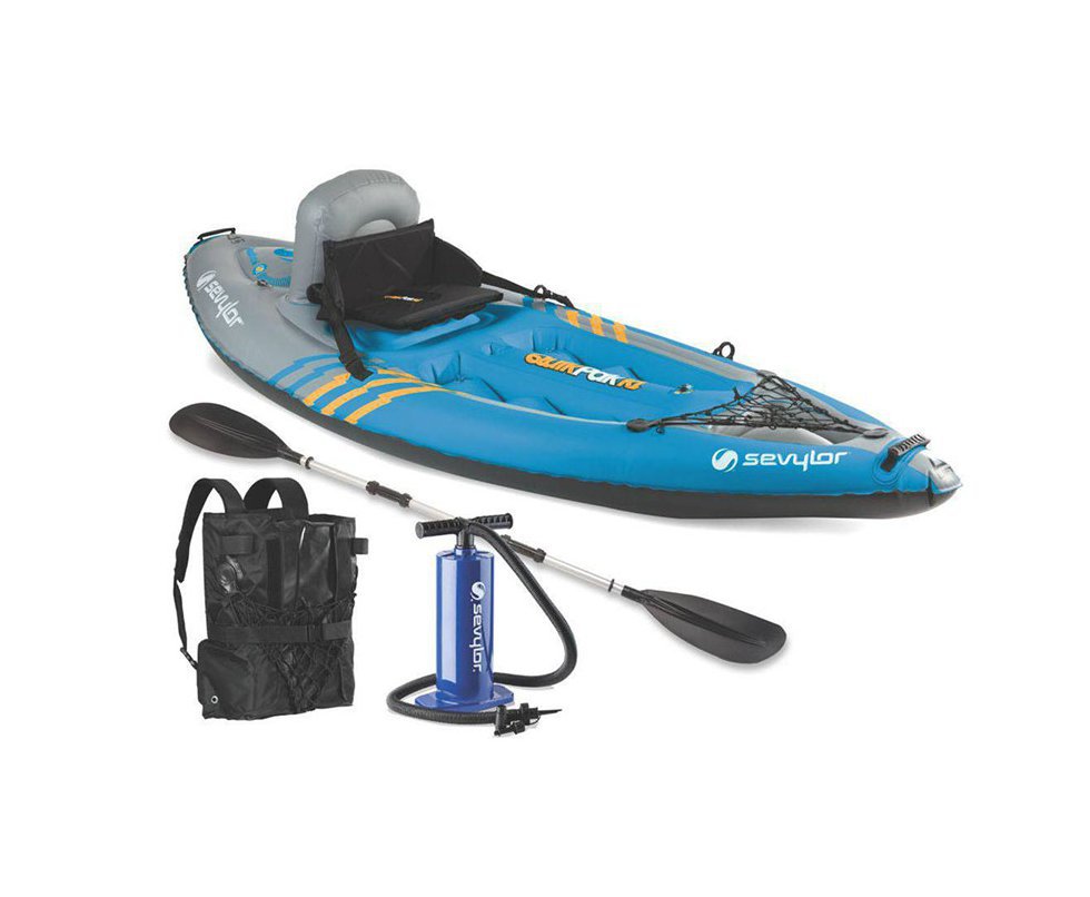 Caiaque  Sevylor Inflável Quikpak K1 1pessoas
