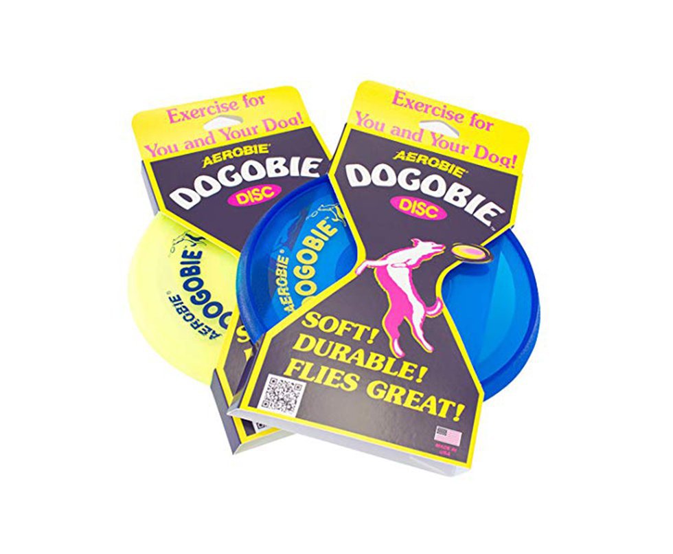 Disco Frisbee Aerobie Dogobie Dog Toy 28c12  - Cores Variadas