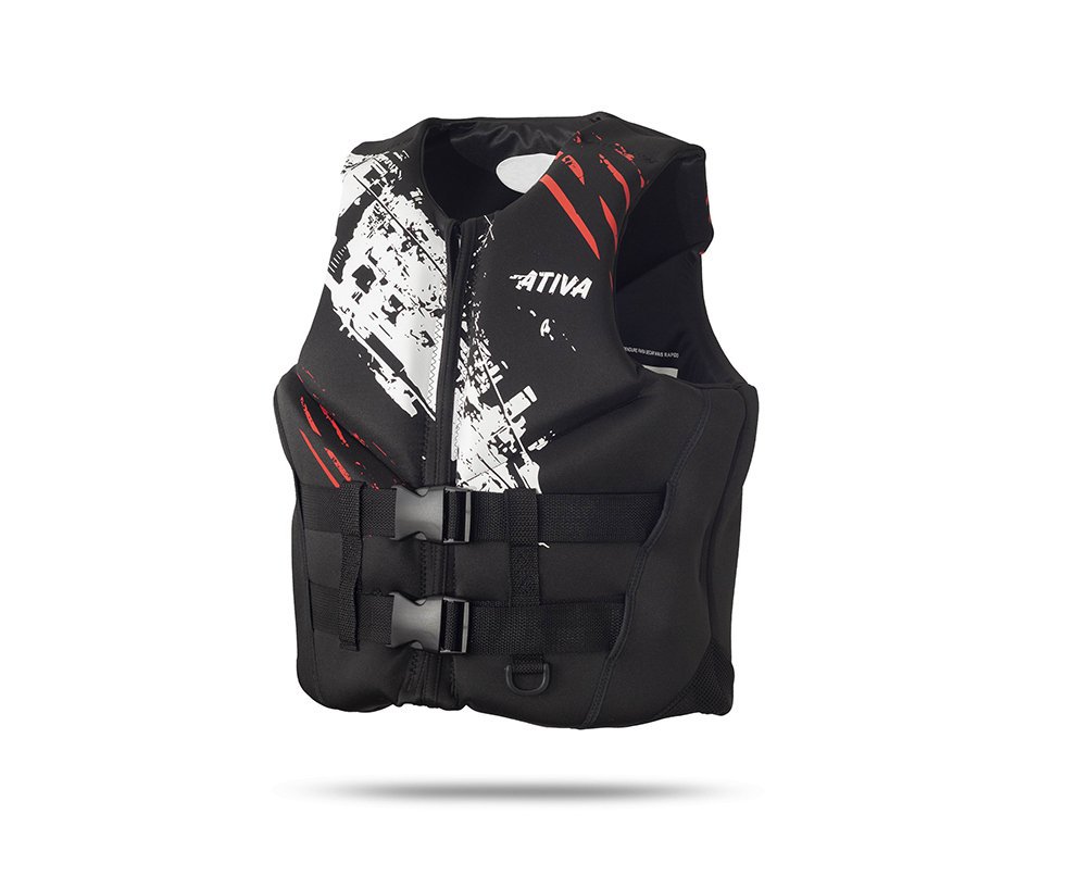 Colete Nautico Salva Vidas Neoativa Jt20 Homologado Vermelho - Ativa - P