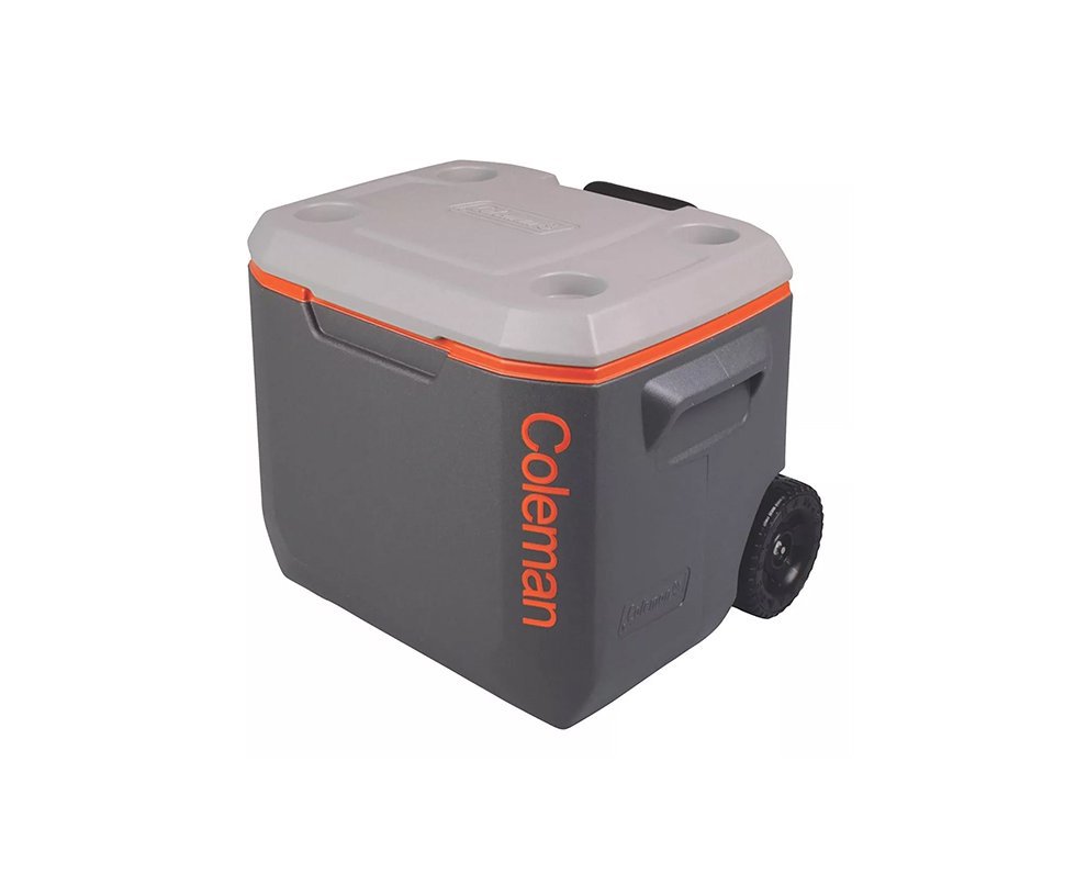 Caixa Térmica Xtreme Cinza Com Rodas 50qt 47,3l Coleman