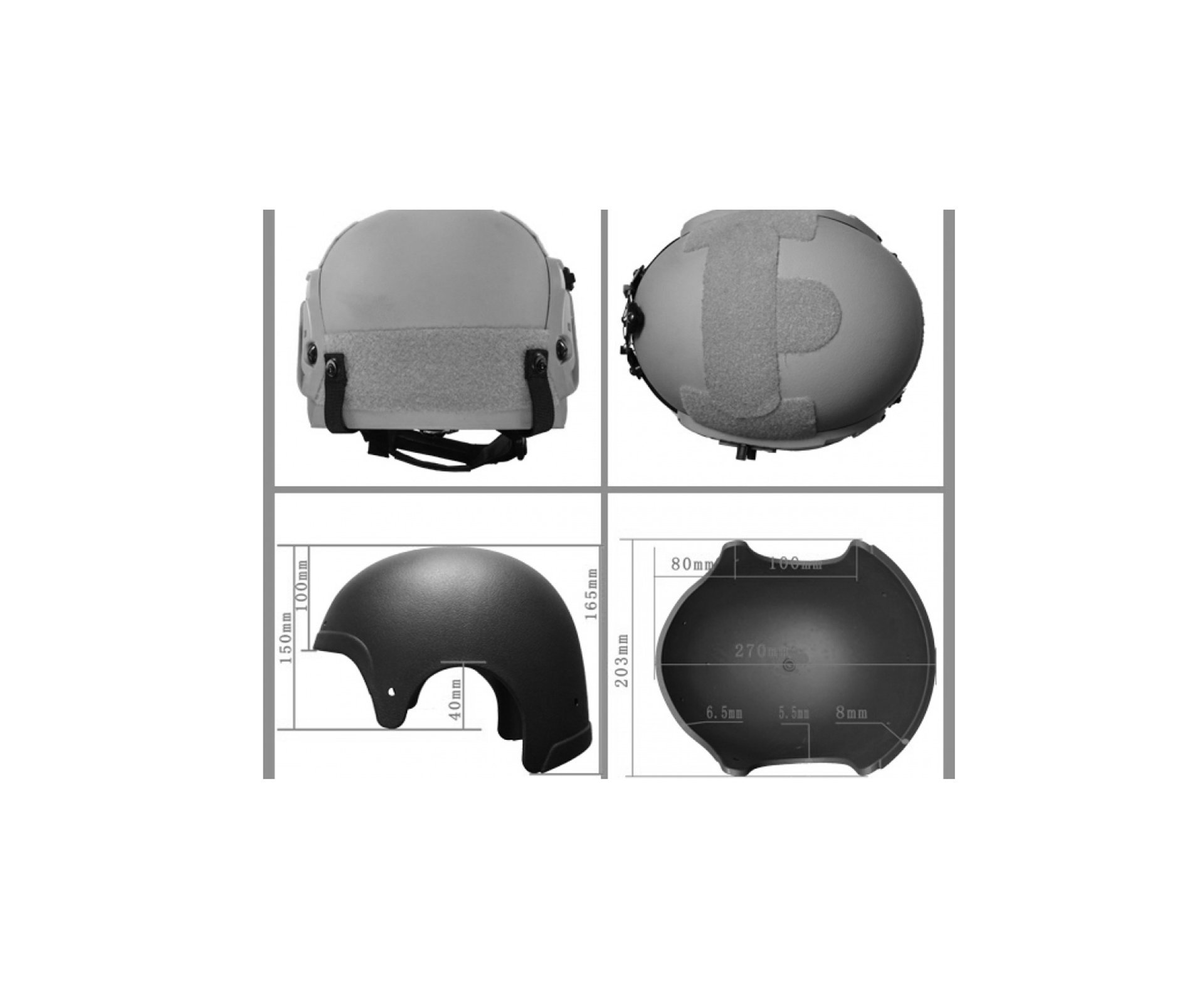 Capacete Tático Para Airsoft/paintball Mod Ibh X Desert