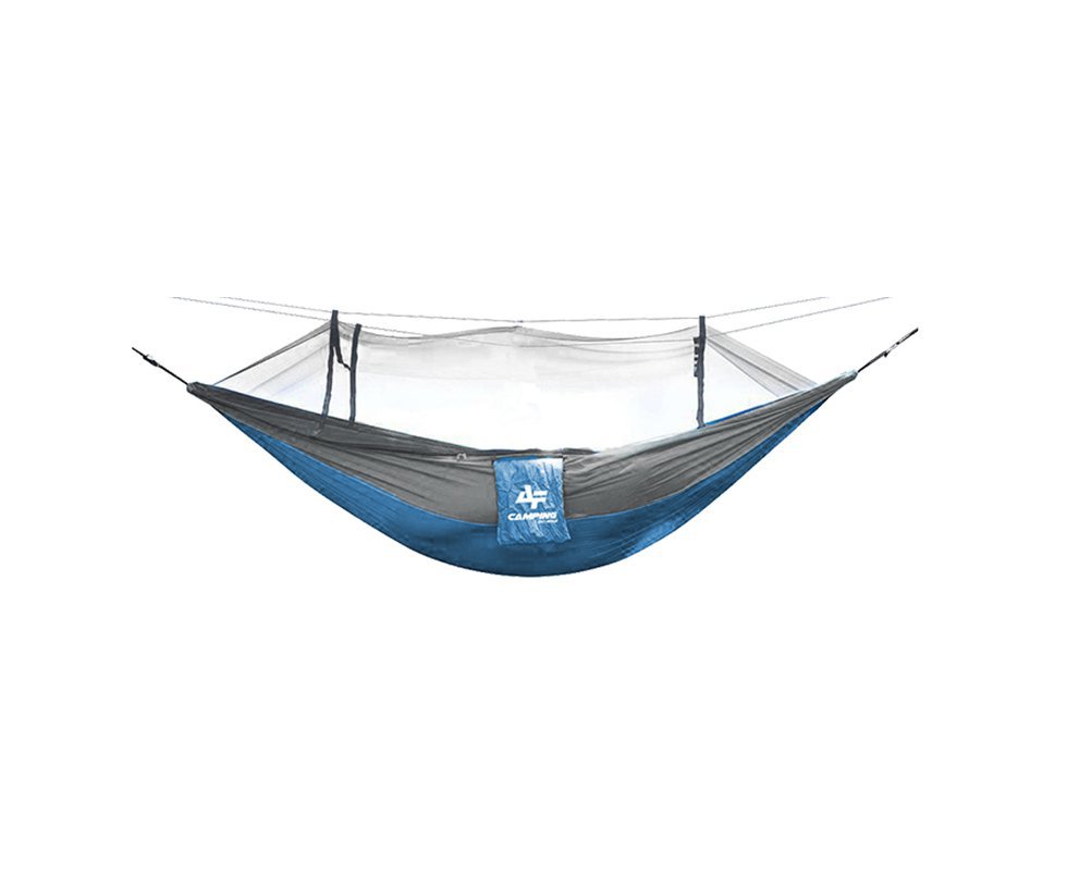 Rede Camping Para Descanso Com Mosqueteiro Azul - Albatroz