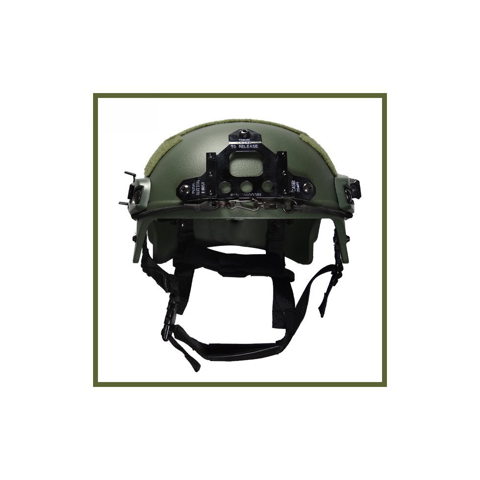 Capacete Tático Para Airsoft/paintball Mod Ibh X Olive Drab