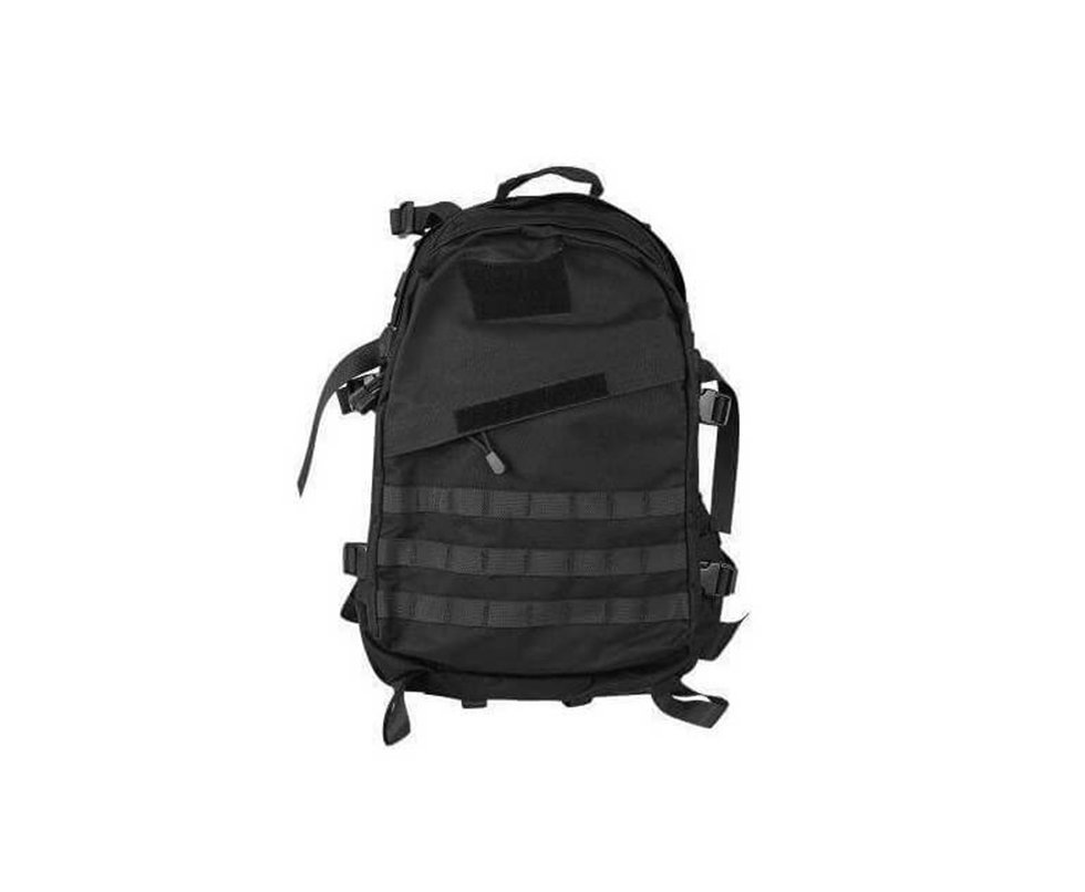 Mochila Tática Army 3d Assault Pack Preta - Bs-028bk - Evo Tactical