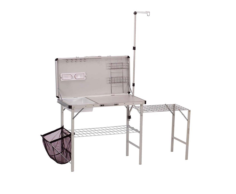 Kit Cozinha Pack-away Coleman Deluxe Camping/ Pescaria