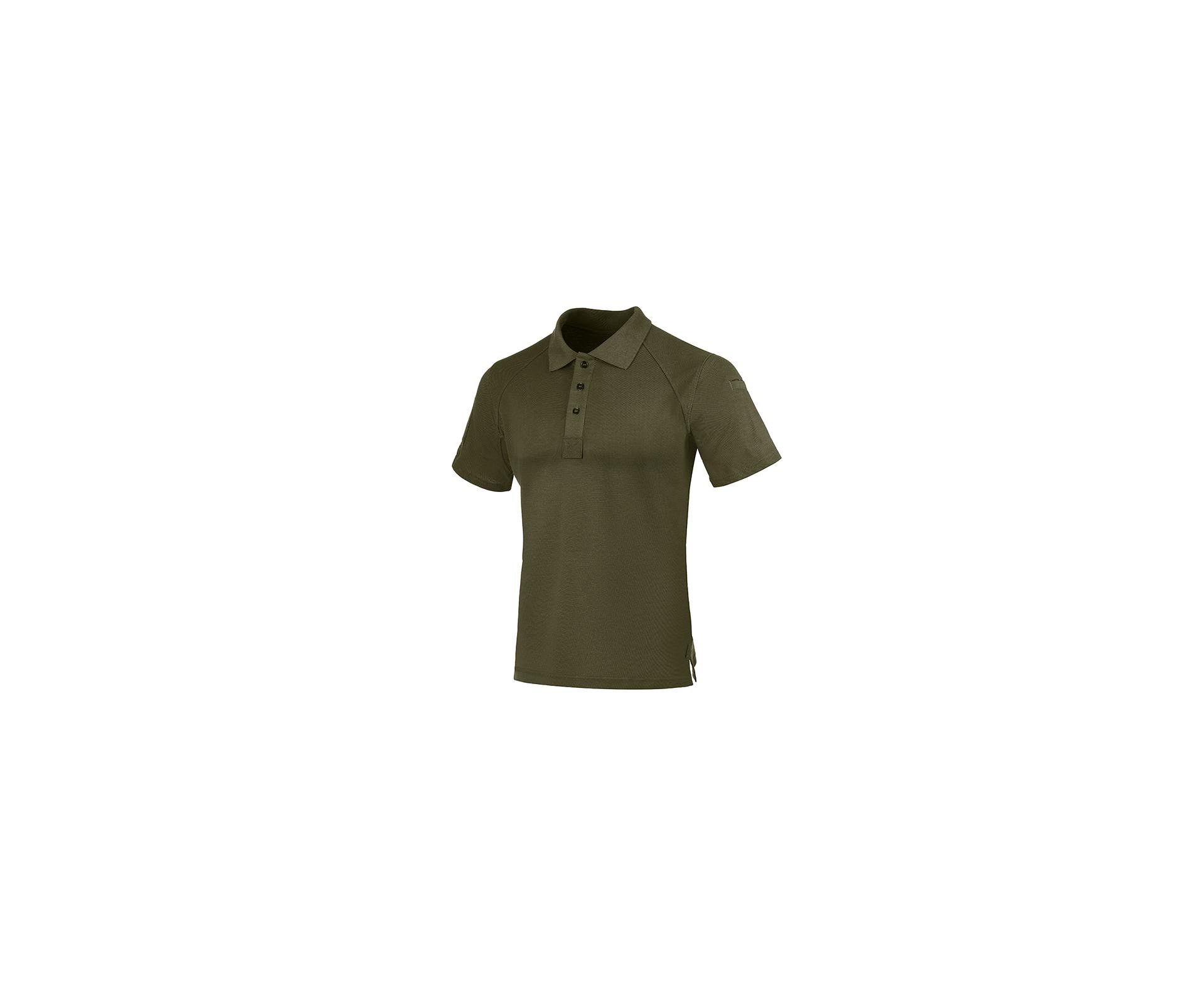 Camisa Control Polo Invictus Control Verde Oliva - P