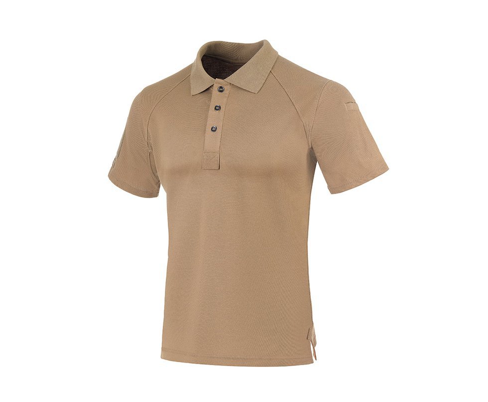 Camisa Tática Polo Invictus Control Caqui Mojave - P