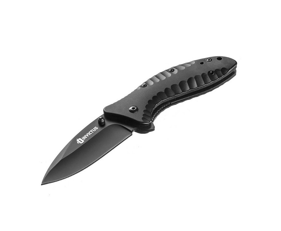 Canivete Tatico Invictus Rapid Total Black