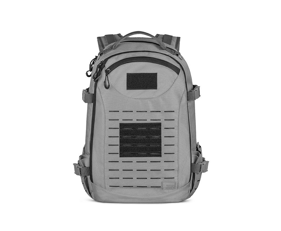 Mochila Invictus Rusher Cinza-preto 2.0