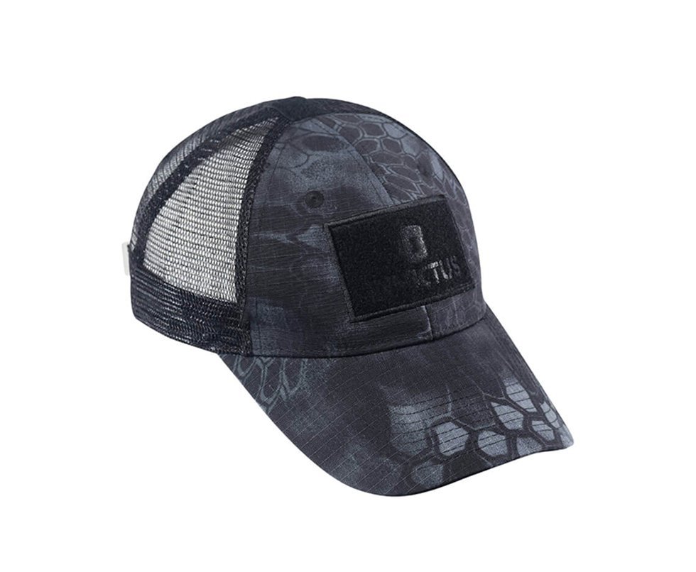 Boné Tatico Invictus Gunner Kryptek Typhon Black Com Regulagem