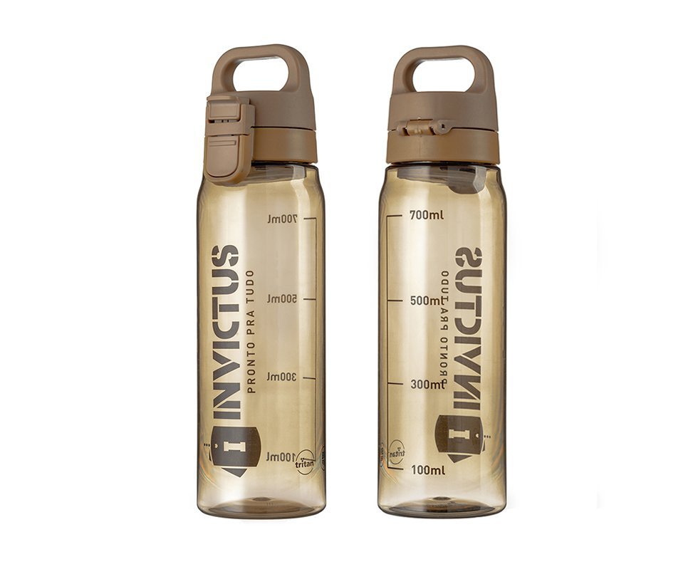 Garrafa Squeeze Invictus Atomic Em Trita Coyote 830ml