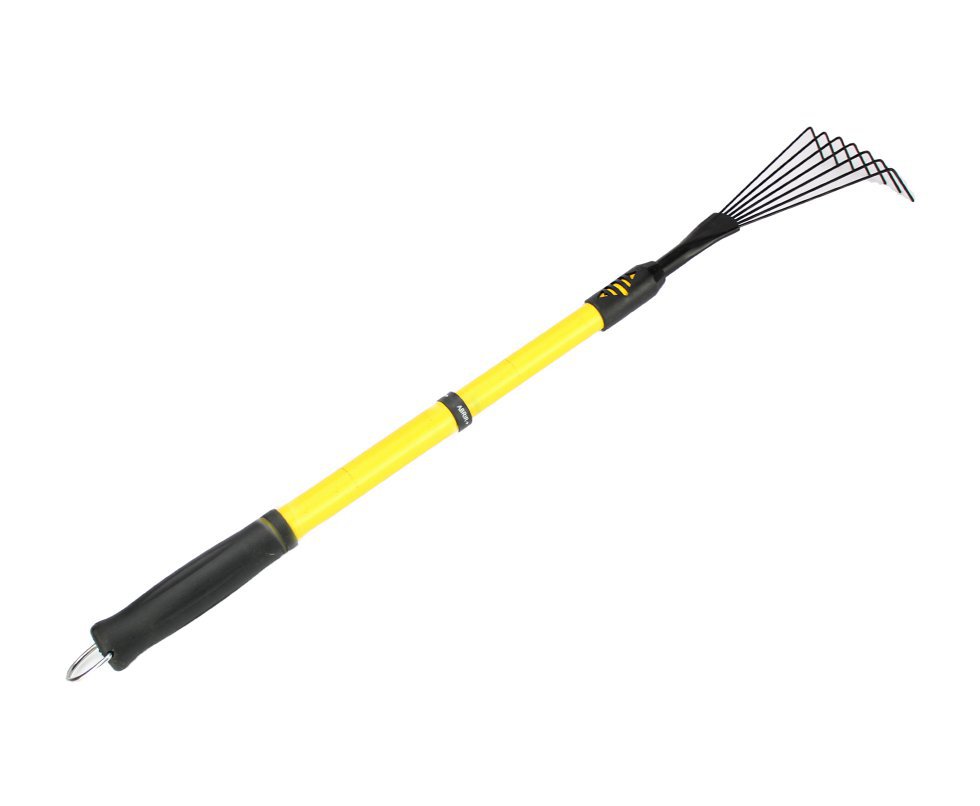 Vassoura Arame Metal para Grama com Cabo Extensivel - Vonder