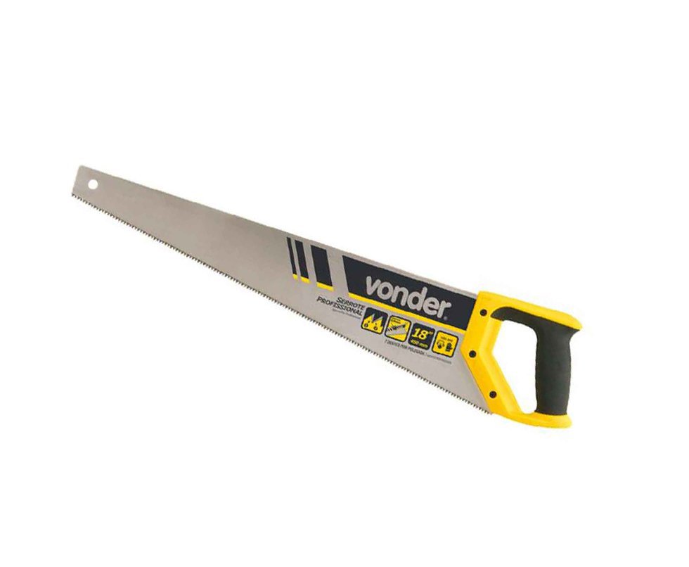 Serrote Profissional 18" Cabo Plástico Emborrachado Se018 - Vonder