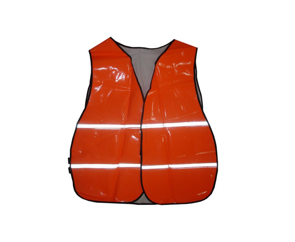 Colete Jaqueta Em Pvc Plasticor Laranja Gg