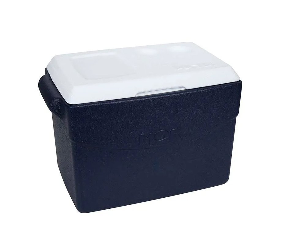 Caixa Térmica Glacial Mor 26 Litros 100% Virgem Azul 25108111