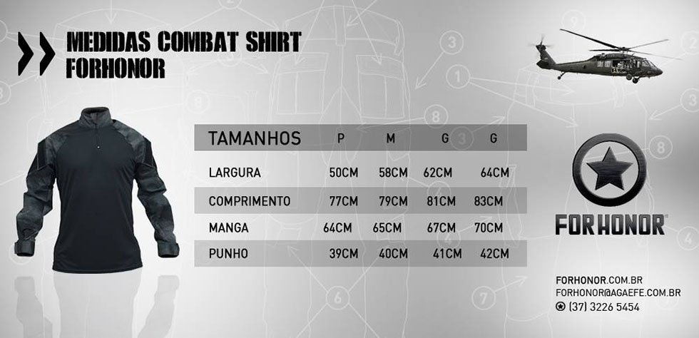 Camisa De Combate 711 Camutrop (combat Shirt)- Forhonor - P