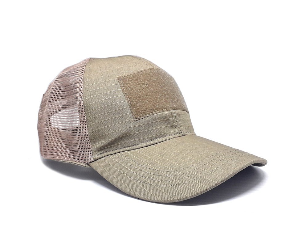 Bone Tatico Shooter Com Velcro E Regulagem Coyote - Bravo Adventure