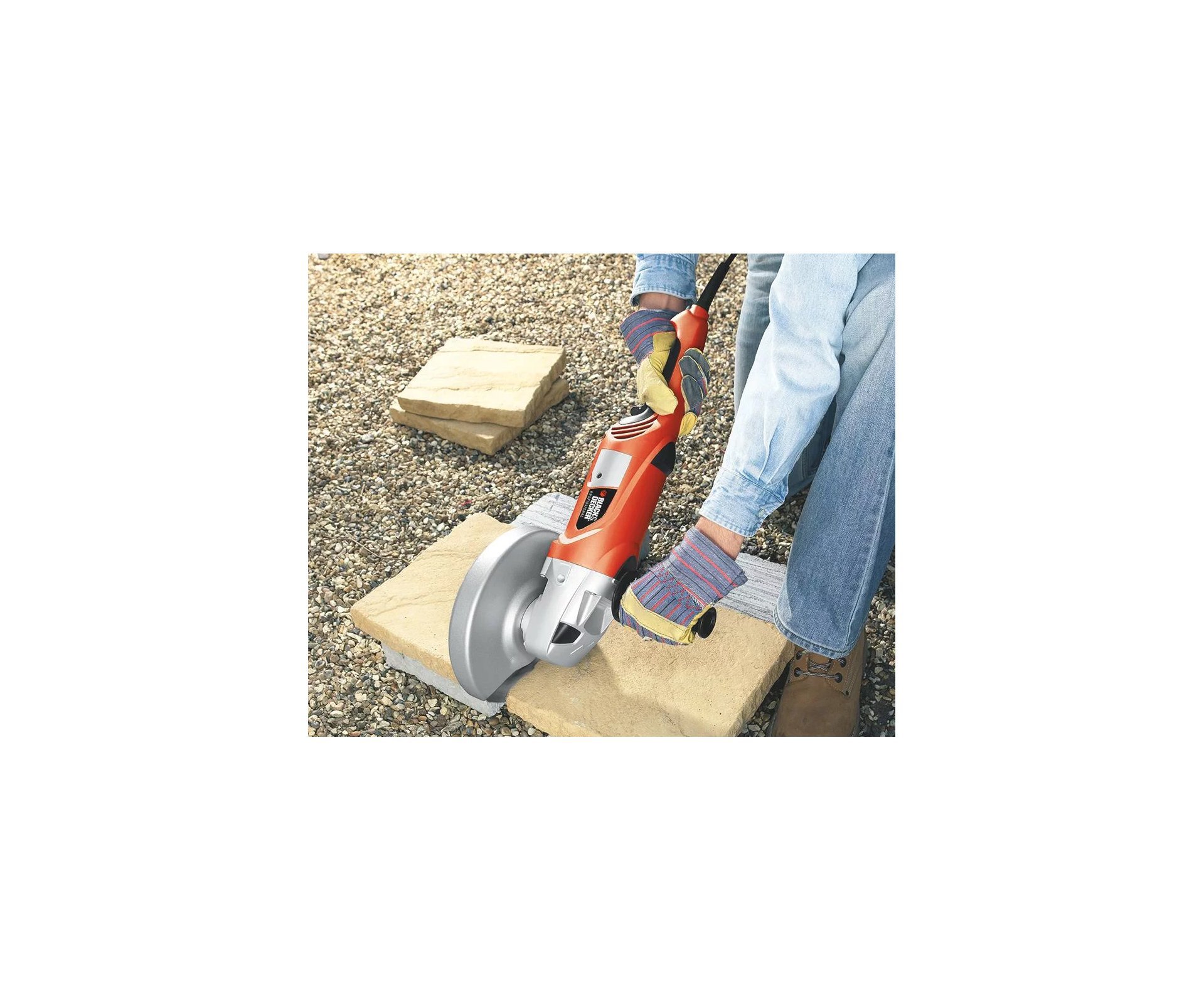 Esmerilhadeira Angular 7 2000w 127v Kg2001b2 Black Decker