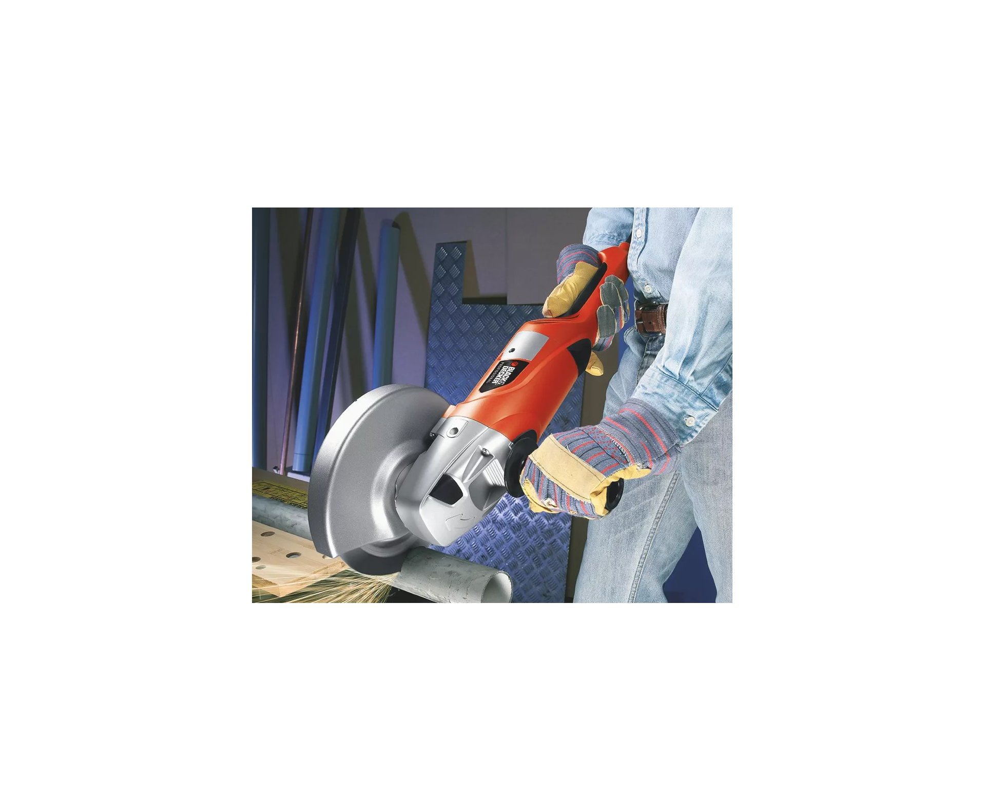 Esmerilhadeira Angular 7 2000w 127v Kg2001b2 Black Decker