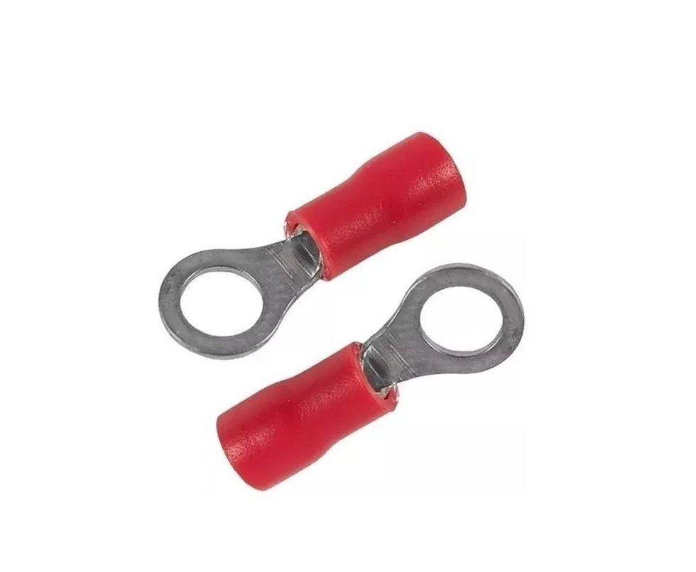 Terminal Pré Isolado Olhal To-113 Vermelho 20un Vonder