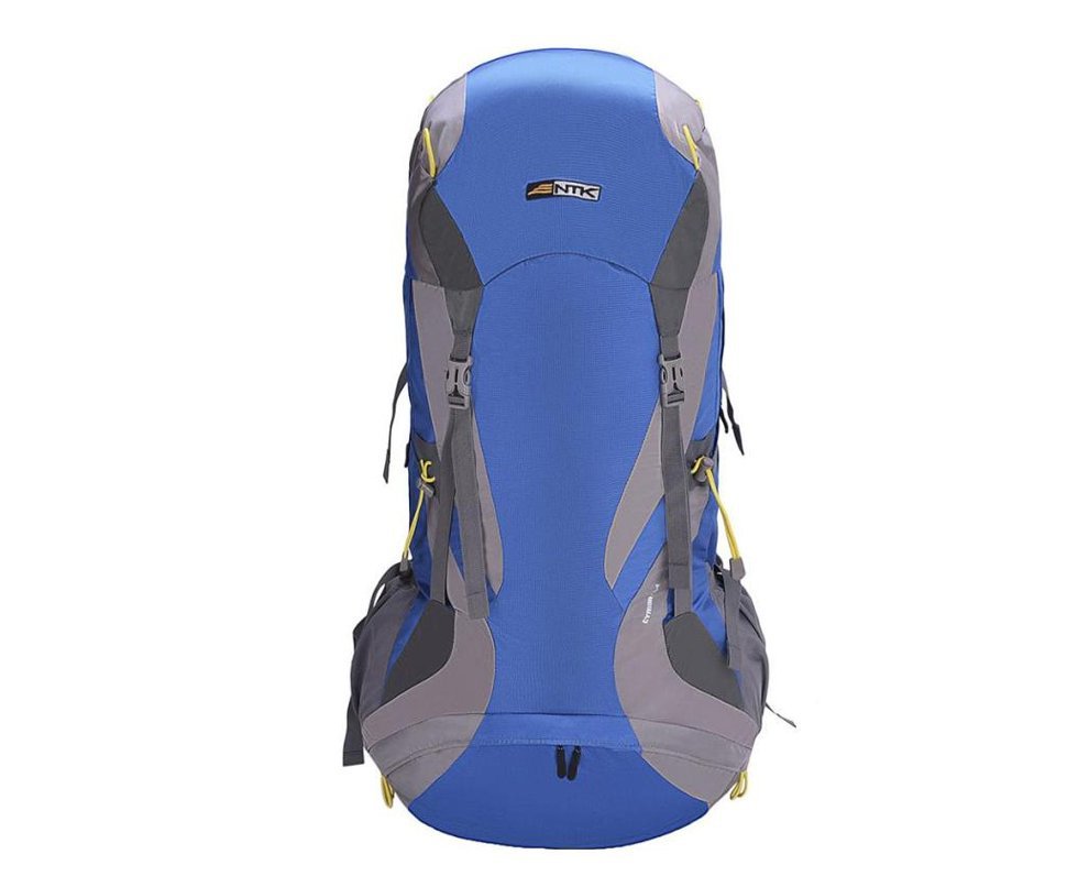 Mochila Cargueira Cymba 64l Gt Cinza E Azul - Nautika