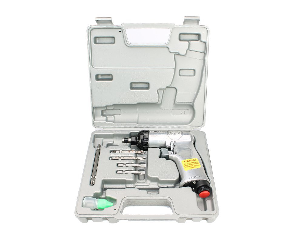 Parafusadeira Pneumática De Impacto Tipo Pistola Fp-301c Arprex 5 Pontas
