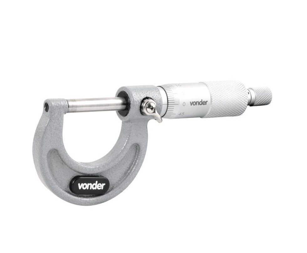 Micrômetro Externo Com Catraca 0 - 25mm (leitura 0,001mm) Vonder
