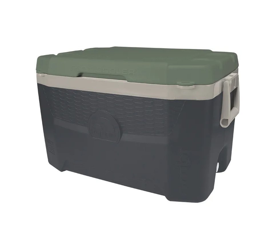 Caixa Térmica Igloo Usa Sportsman Contour 55qt 52l Verde/cinza