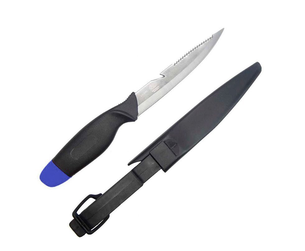 Faca Para Filetar Peixe Albatroz D102 - Azul